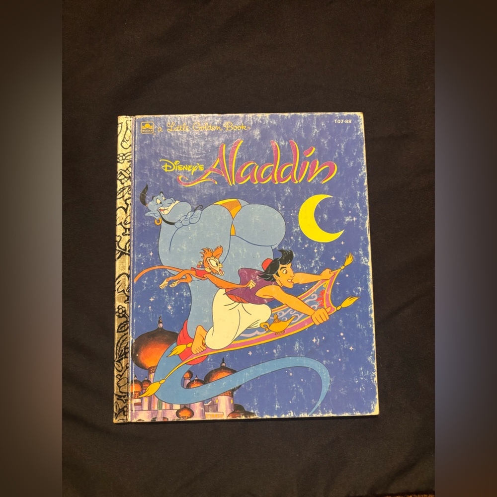 Little Golden Books Aladdin 1992